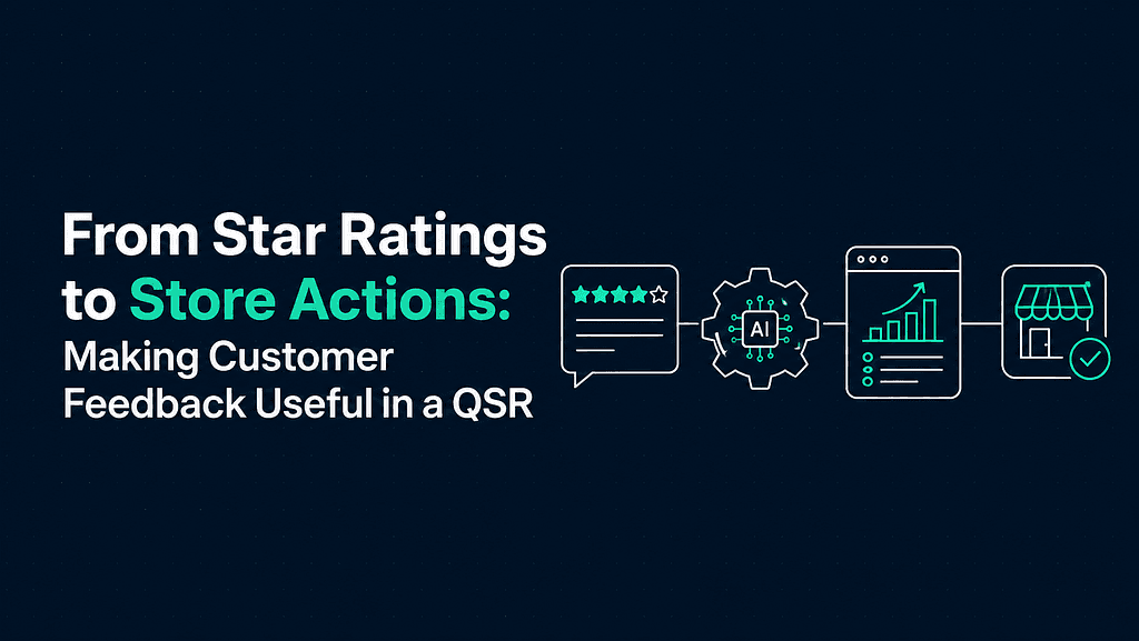 From Star Ratings to Store Actions: Making Customer Feedback Useful in a QSR