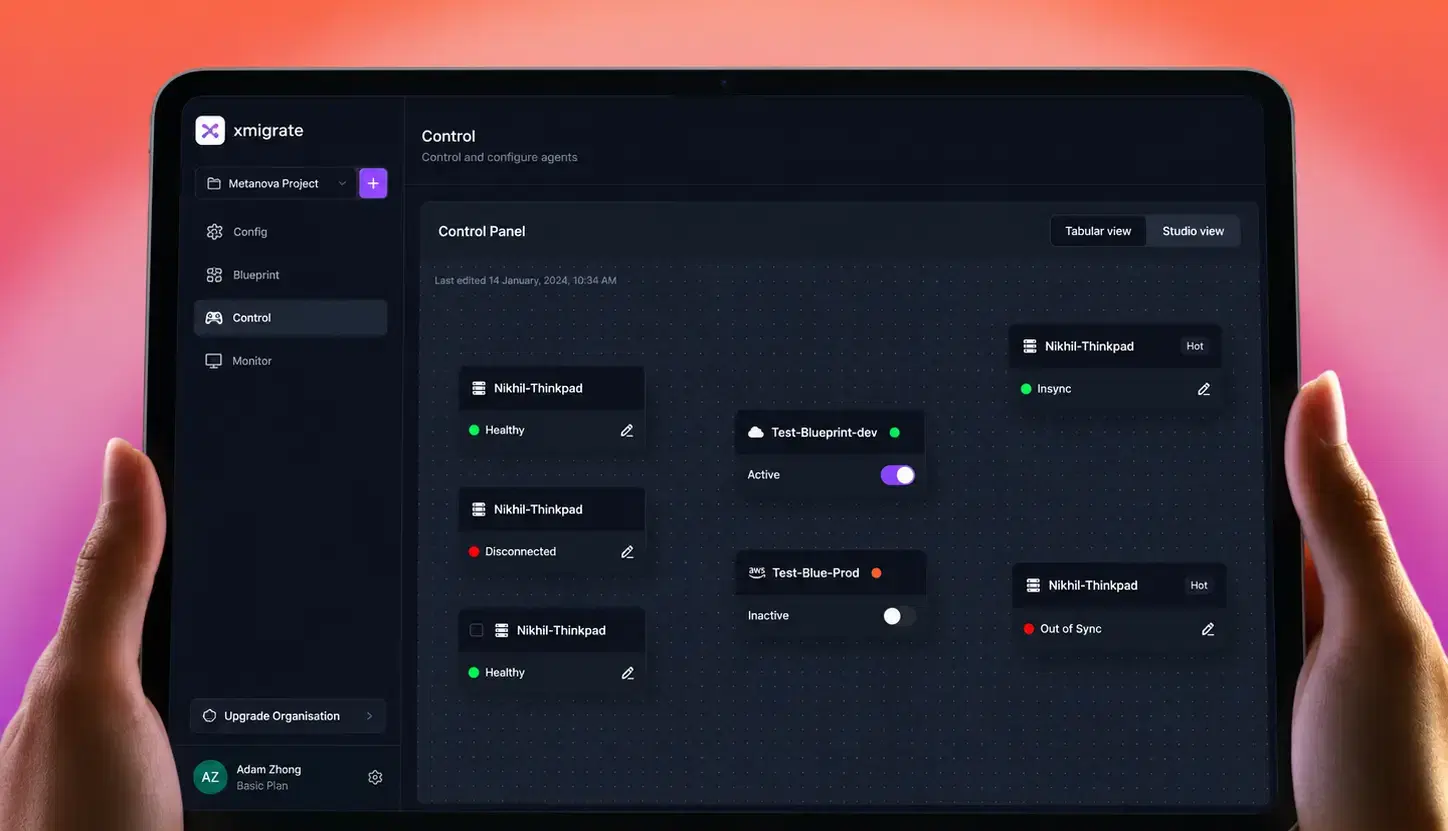 XMigrate | Cross-Cloud Migration Platform